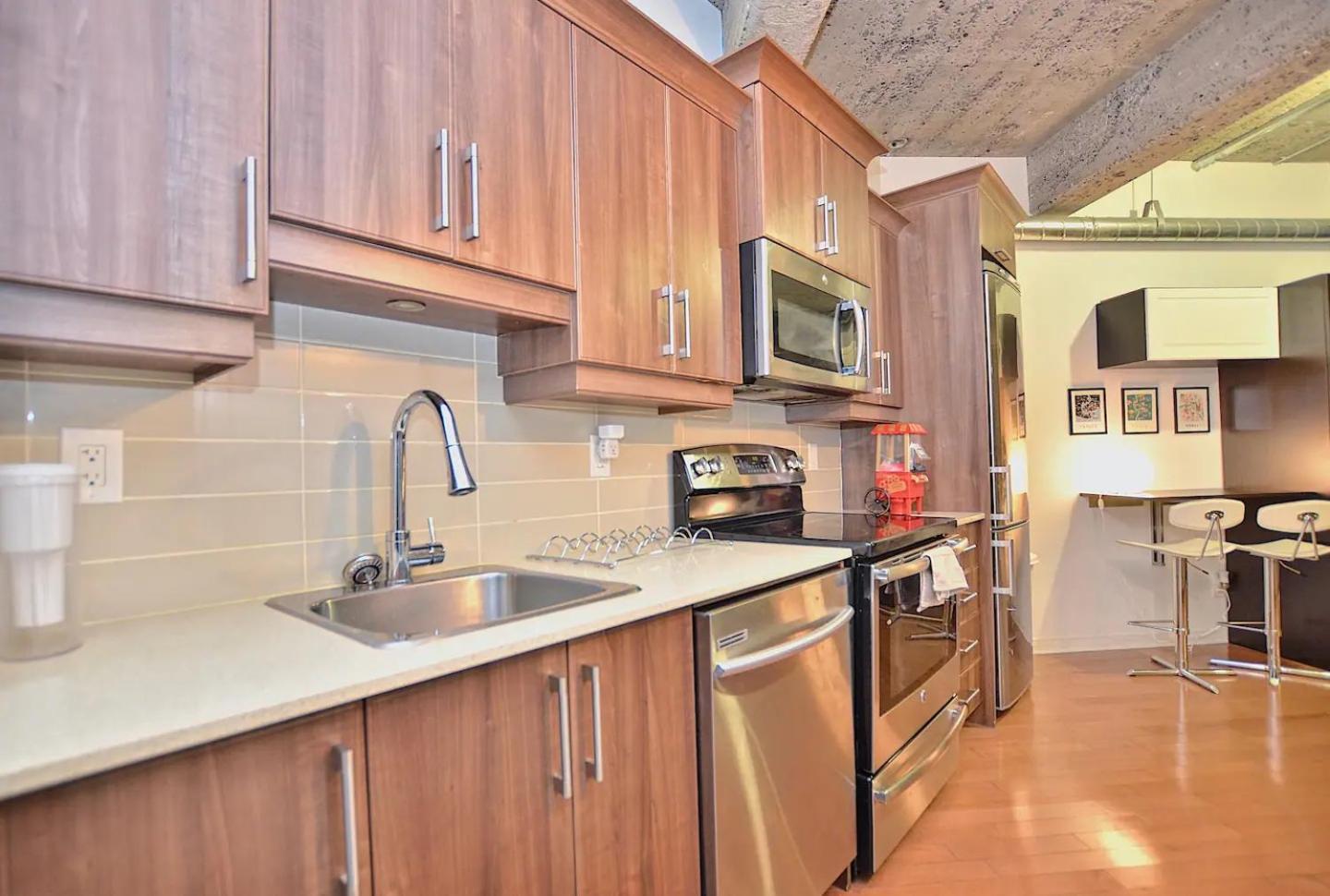 Appartement Stylish Urban Loft Downtown à Montréal Extérieur photo